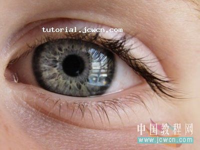 Photoshop入门教程 单改变眼睛的颜色