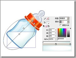 Flash CS3快速打造小奶瓶图标（图三十三）