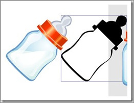 Flash CS3快速打造小奶瓶图标（图三十七）