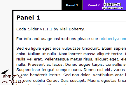 Coda-Slider screen shot.