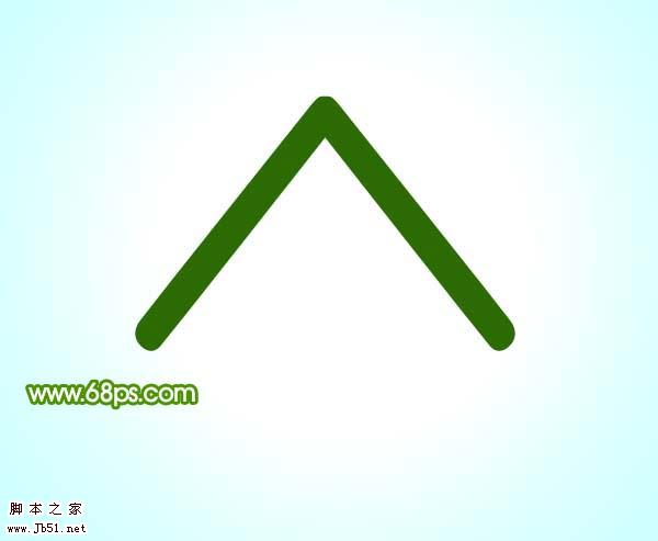 Photoshop 漂亮的绿色房子图标