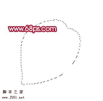 Photoshop 一朵粉红色的卡通玫瑰花