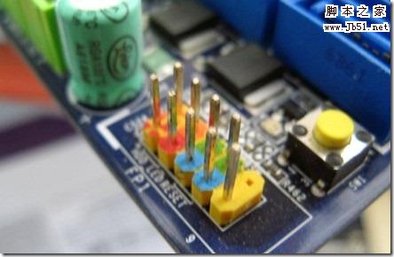 主板电源跳线(主机开关)连接方法图文说明_主