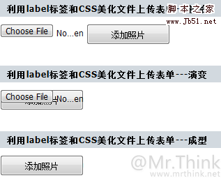 利用LABEL与CSS美化文件上传表单 利用LABEL与CSS美化文件上传表单