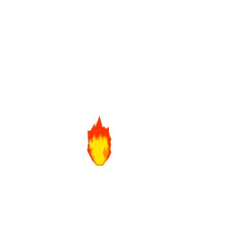 flash怎么制作一个不断跳动燃烧的小火苗动画?
