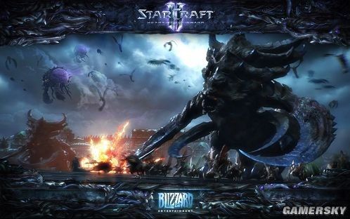 《星际争霸2:虫群之心》高清开场CG 试玩视频