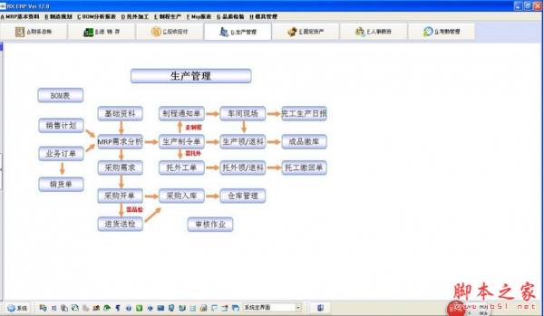 RX ERP软件生产管理系统 v12.0 中文安装版 下