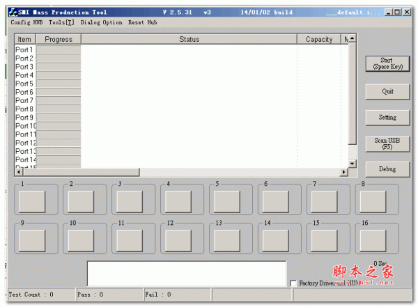 三星MUF U盘慧荣SM3267AE量产修复教程