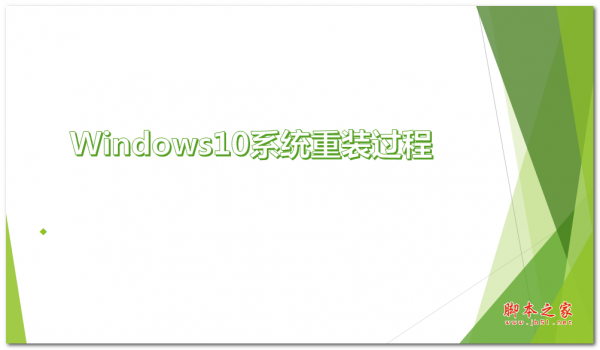 Windows10系统重装过程 中文PPT版 9.49MB