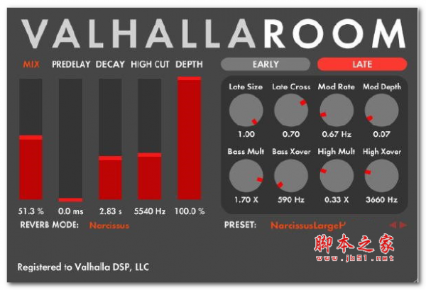 ValhallaRoom下载 ValhallaRoom(混响效果器)
