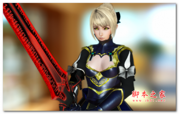 PLAY HOME家族崩坏Fate黑化Saber人物存