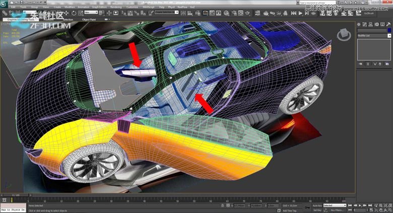 3dmax集合Vray制作标致时尚大气的汽车模型_3dmax实例_3DMAX教程_媒体动画_脚本之家