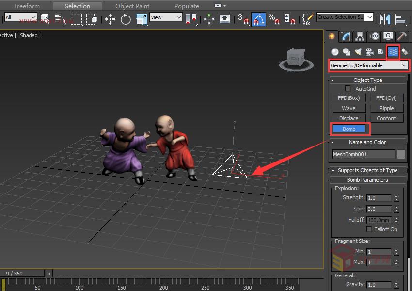 3dsMax怎么给模型制作爆炸碎片效果?_3dmax实例_3DMAX教程_媒体动画_脚本之家