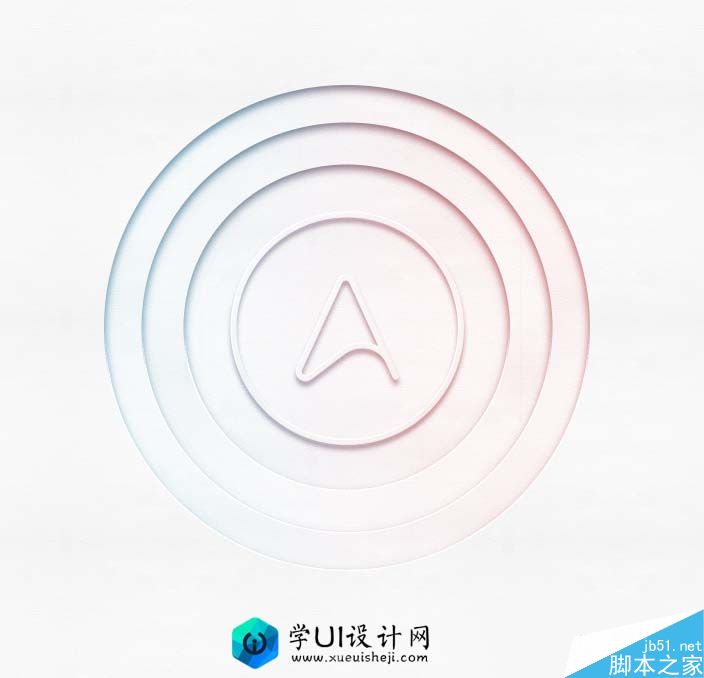 PS制作迷幻效果的镂空层叠LOGO