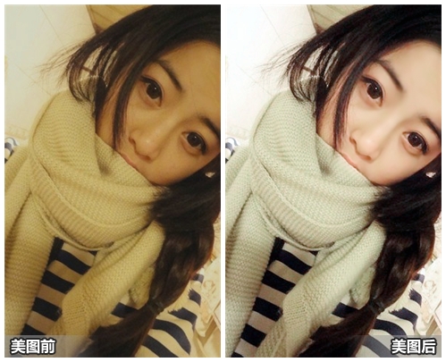 美图秀秀教你快速美化偏色让手机也能变自拍神器