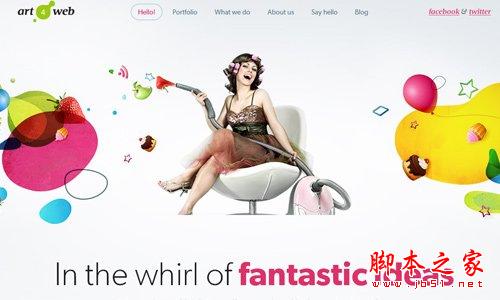 网页设计技巧:能影响观众的网站首页设计 脚本之家
