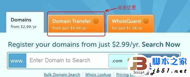 Godaddy域名转移到Namecheap教程【组图】_jb51.net