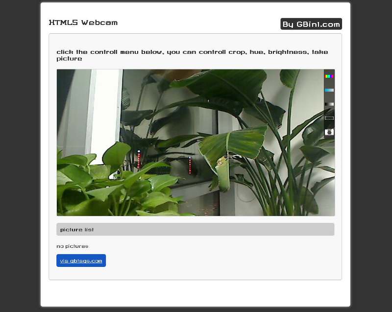 基于HTML5超酷摄像头（HTML5 webcam）拍照功能实现代码_html5教程技巧