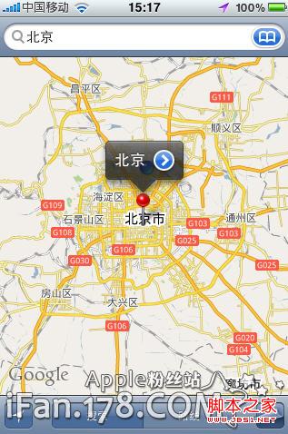 iphone怎么看地图(Google map)_手机知识_手