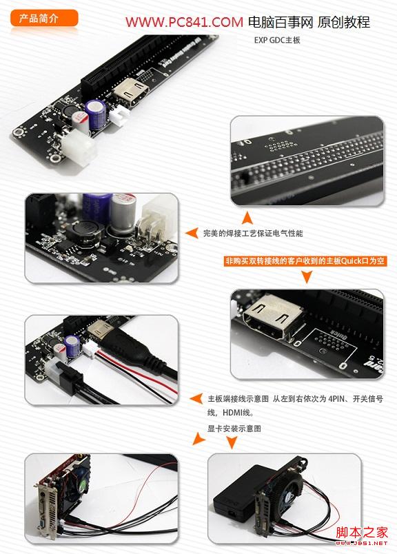 笔记本接台式机显卡DIY教程(满足主流游戏需求