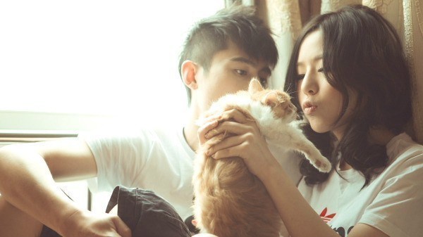 QQ空间好看的亲密情侣图片 ﹌你是我此世不渝