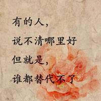 经典个性文字头像+心有猛虎