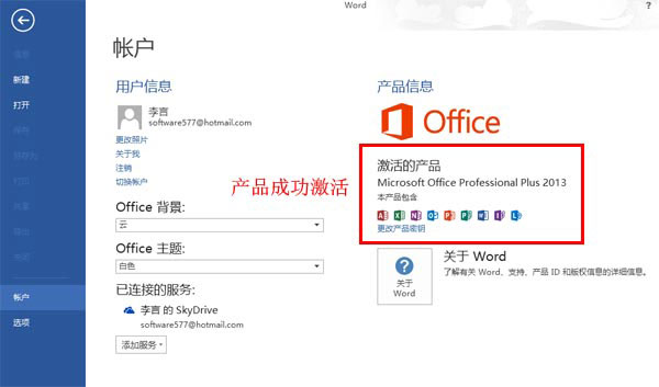 office2013中文破解版
