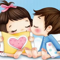 <em>可爱卡通</em>情侣<em>头像</em> 忽然乱了我_QQ<em>可爱头像</em>_Q