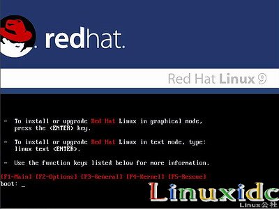 RedHat Linux9 安装图文教程(完整版)