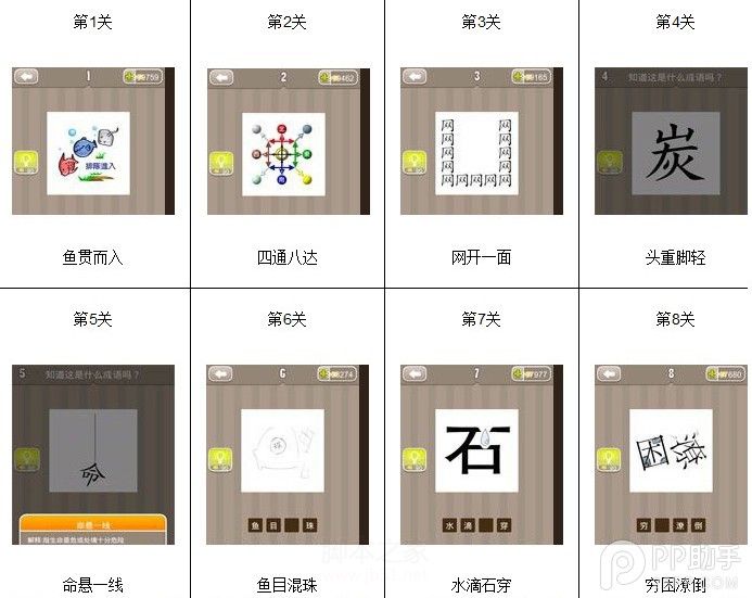 蘋果看圖猜成語答案