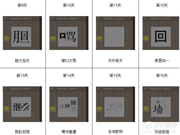 蘋果看圖猜成語答案