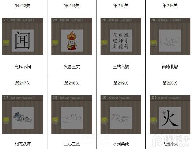 蘋果看圖猜成語答案
