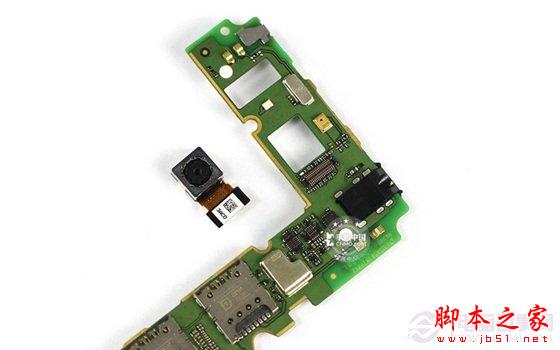 图为荣耀3C拆解下来的800万像素主摄像头