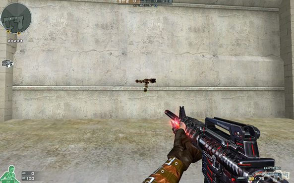 cf永久武器M4A1黑骑士属性特点及效果图赏析