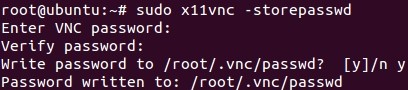 Ubuntu上启用X11VNC