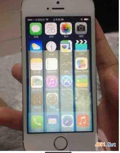 苹果iphone5s花屏怎么办? 苹果iphone5s花屏解