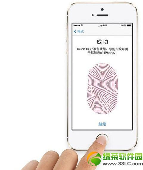 苹果iphone5s 指纹识别 touch id设置教程