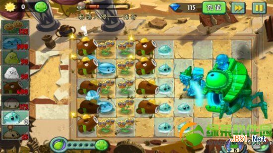 植物大战僵尸2功夫世界僵尸博士怎么打_手机