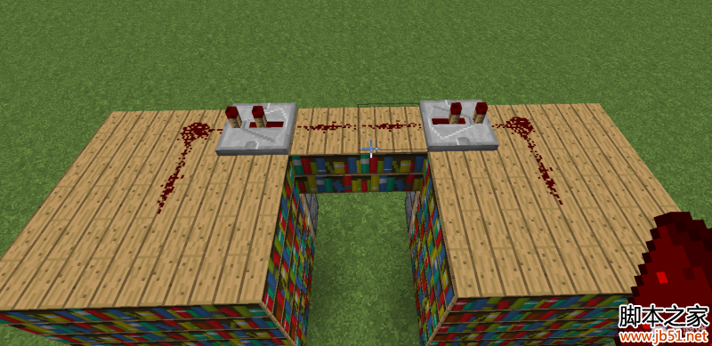 我的世界 红石建自动筑制作方法_单机游戏