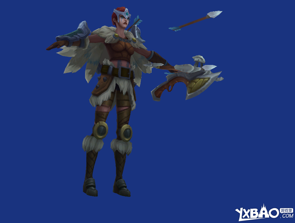 LOL德玛西亚之翼新极地皮肤视频图片特效展示