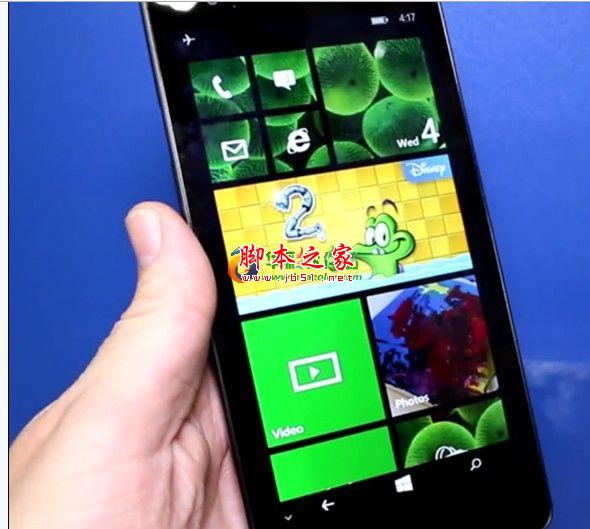 WP8.1手机史上最大屏怎么样?超帅金属机身亮