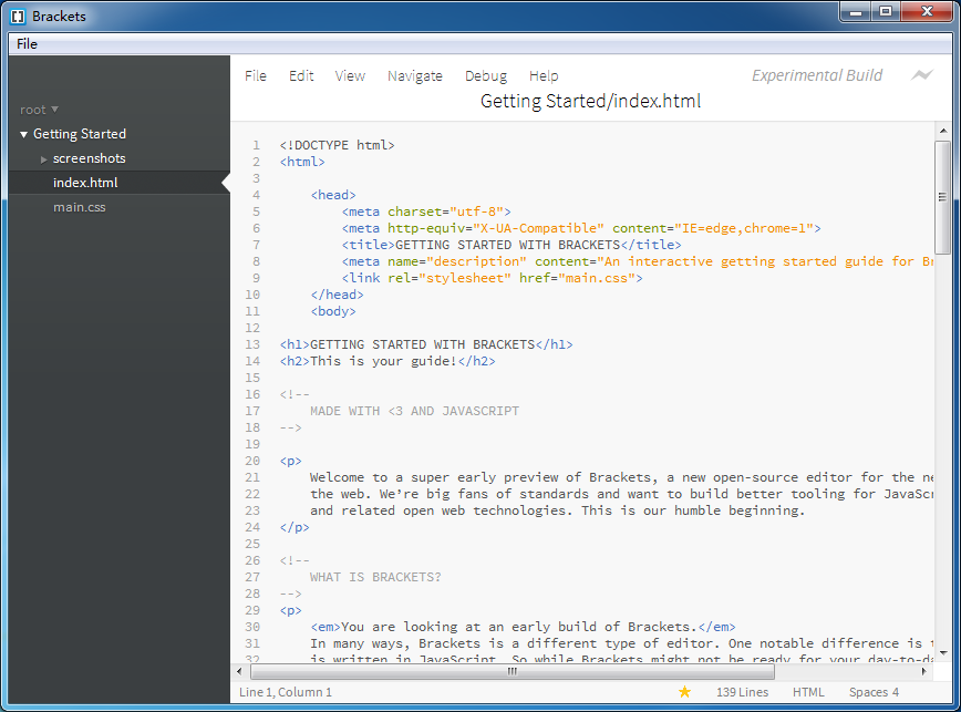 Adobe Brackets 简单使用图文教程_HTML/Xhtml_网页制作