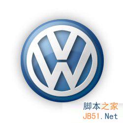 PS logo制作教程：设计精致的大众汽车LOGO，大众标志设计教程