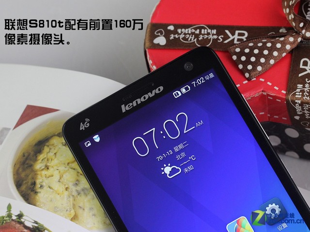 大屏千元4G智能手機 聯想S810t精美圖賞