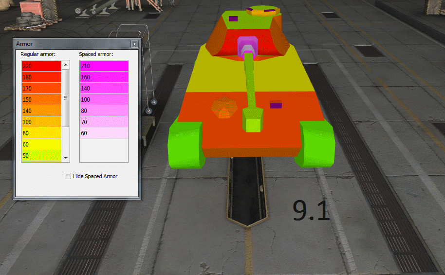 was buffed to 200mm or so,its really hard to tell from one gif