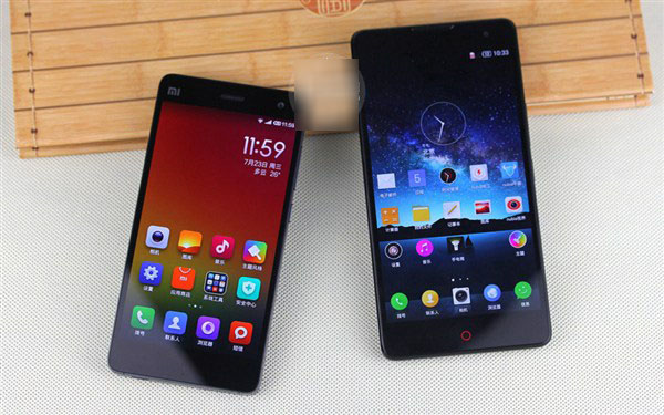 努比亚z7max和小米4哪款好看?小米4与努比亚