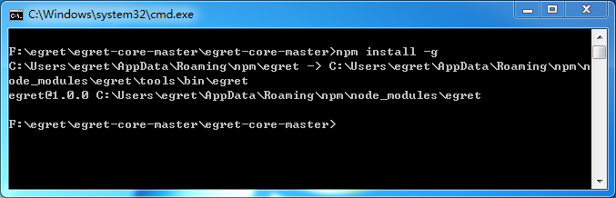 Windows system_node.js で Egret をインストールおよびデプロイするための開発環境 install