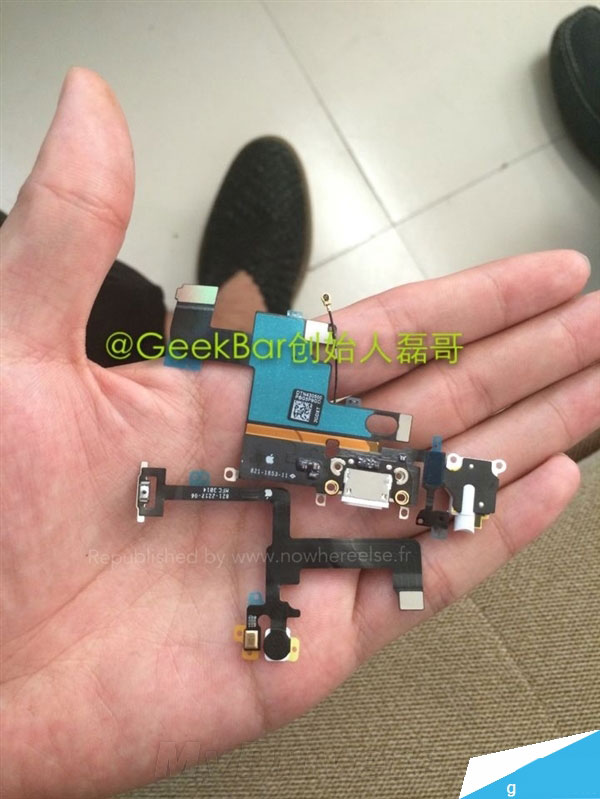 iPhone 6内部零部件图片曝光 摄像头微微凸起