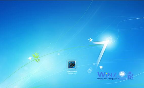 Win7开机登录界面字体设置阴影效果的方法_w