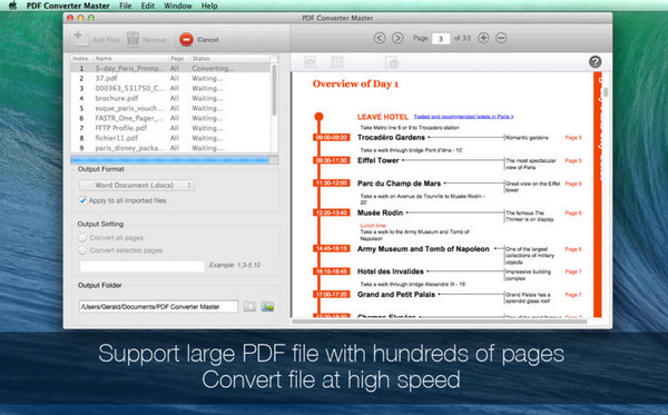 PDF转换器MAC版下载 PDF Converter Maste